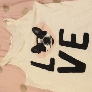 I love French bulldogs tank top